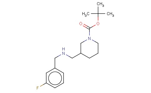 1-BOC-3-[(3-FLUORO-BENZYLAMINO)-METHYL]-PIPERIDINE